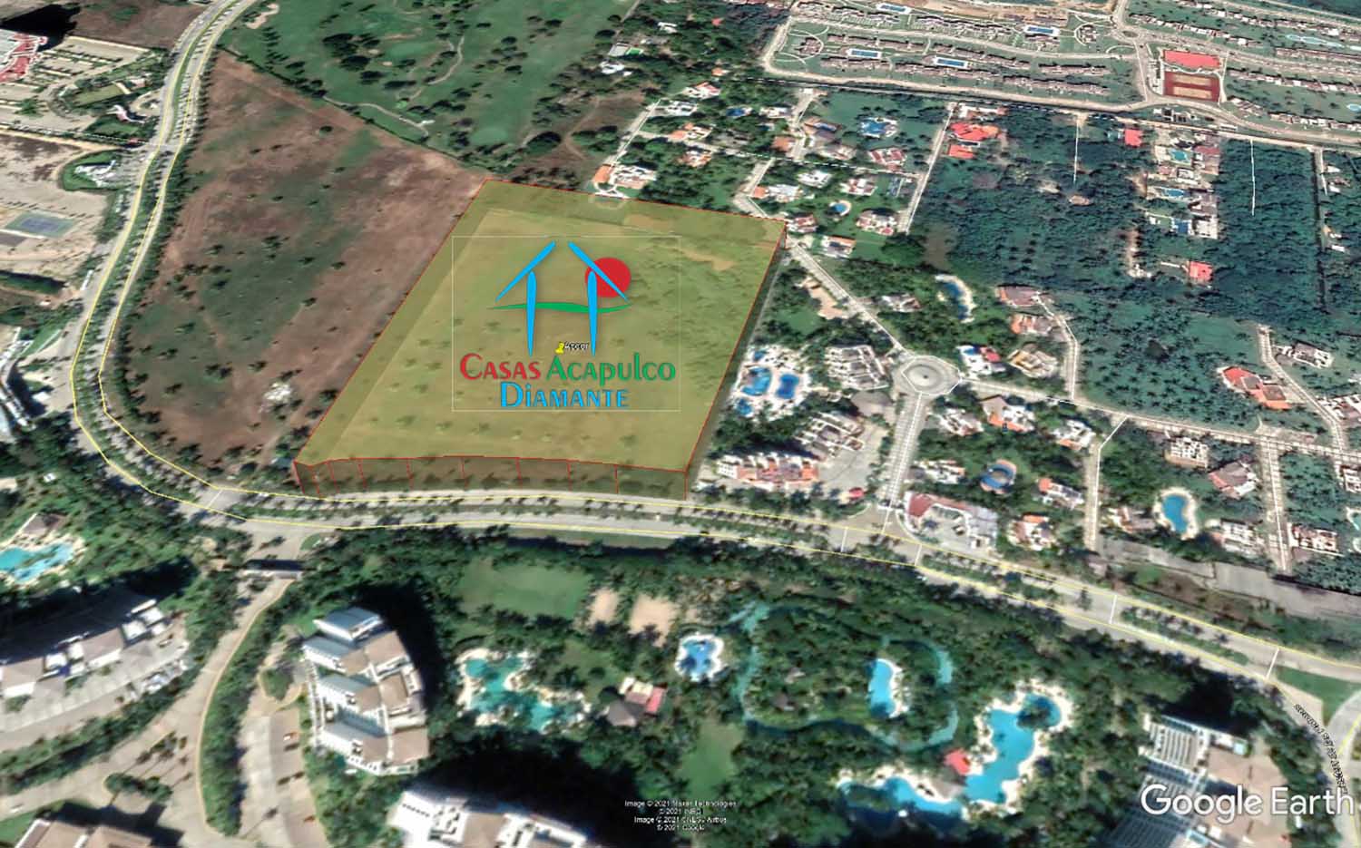 Terreno Playa Diamante Acacor 1 - Vista aérea 3